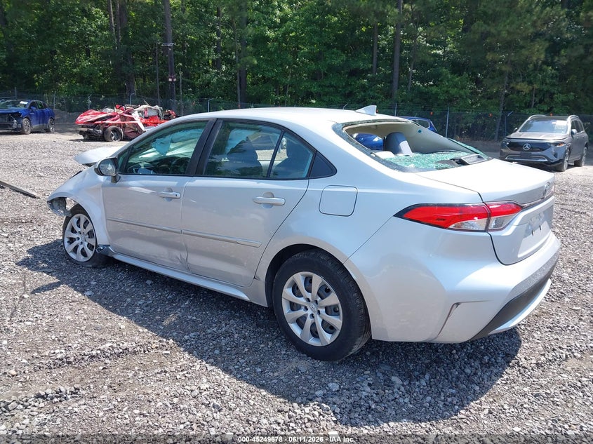 VIN 5YFEPMAE3MP253019 2021 TOYOTA COROLLA LE