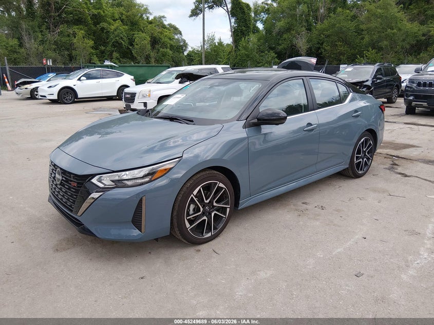 2025 NISSAN SENTRA auction photo 2