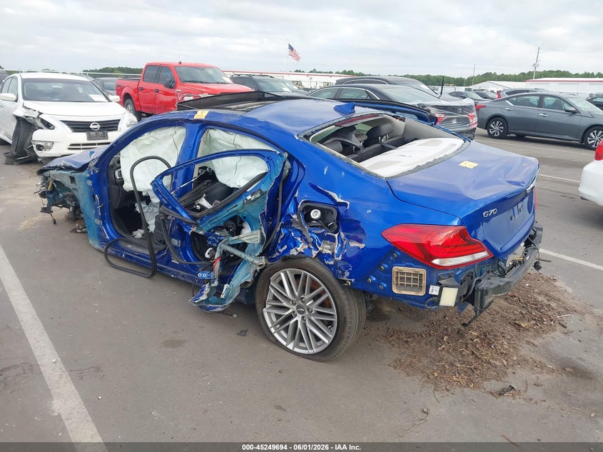 2021 GENESIS G70 auction photo 3