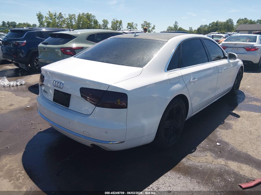 Vin: waurgafd7dn001154, lot: 45747512, audi a8 l 3.0t 20134