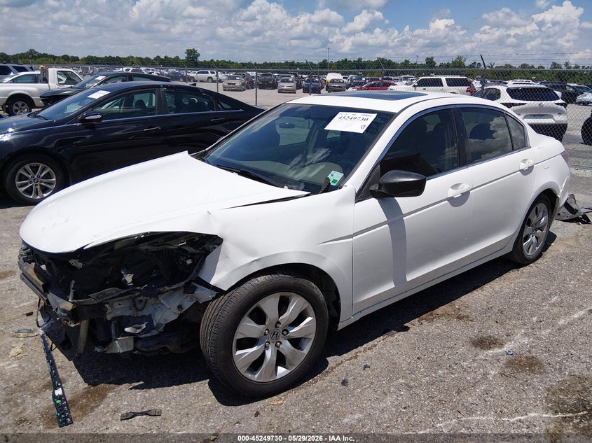 2008 Honda Accord 2.4 Ex JHMCP26728C012412 photo 1