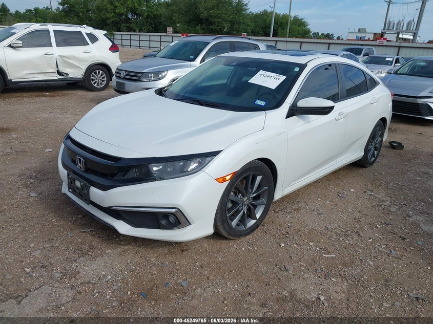 JHMFC1F79KX012944 2019 Honda Civic Ex-L photo 1