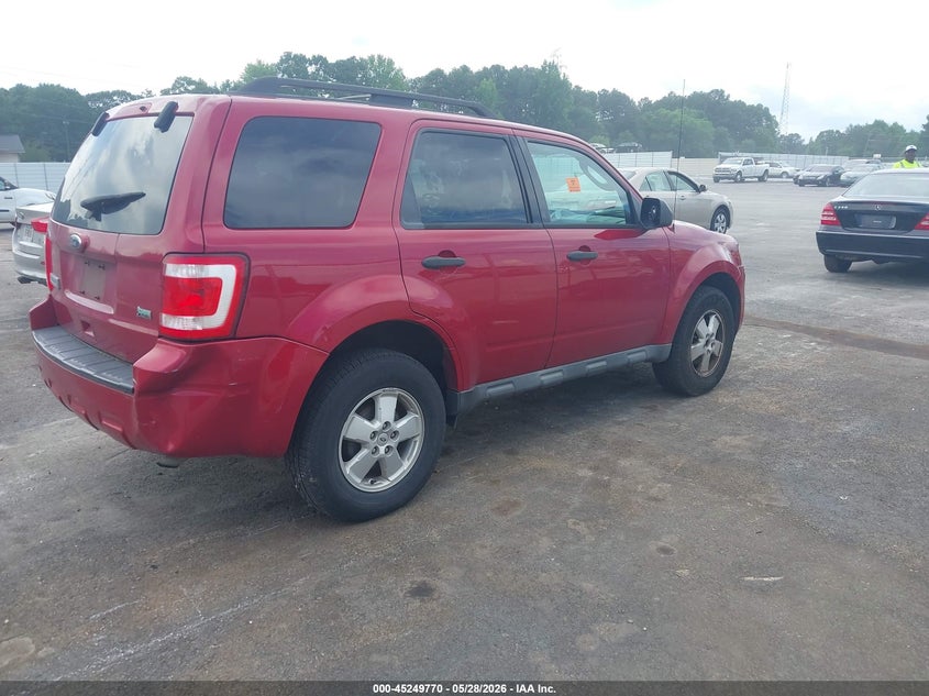 2010 Ford Escape 3.0 Xlt red Lot 111045249770 Vin 1FMCU0DG6AKC71767