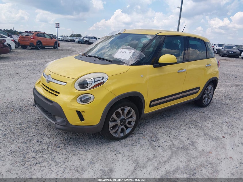 Vin: zfbcfadh7ez029681, lot: 45747582, fiat 500l trekking 20142