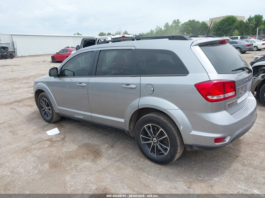 Vin: 3c4pdcbg6jt512316, lot: 45747593, dodge journey sxt 20183