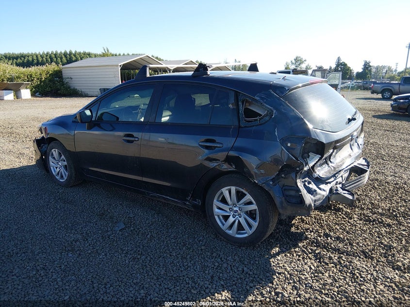 Vin: jf1gpab65g8238266, lot: 45747605, subaru impreza 2.0i premium 20163