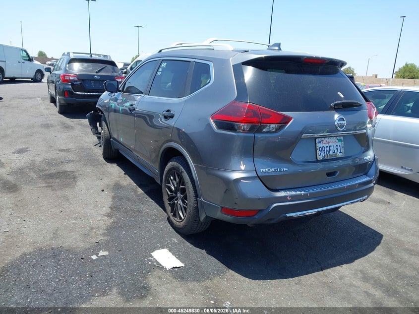 Vin: 5n1at2mt8kc760475, lot: 45747633, nissan rogue s 20193