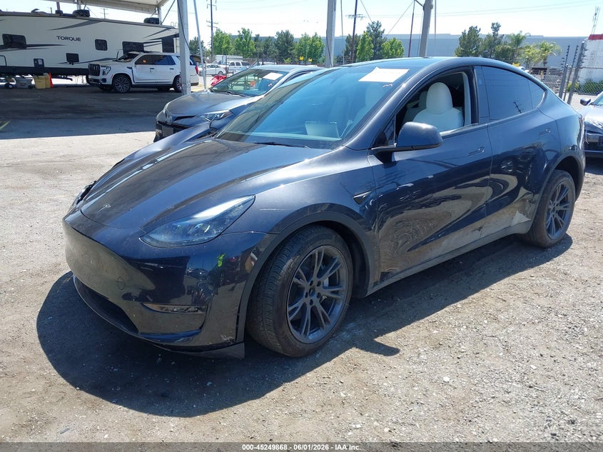Vin: 7saygded6sf229808, lot: 45747671, tesla model y long range dual motor rear-wheel drive 20252