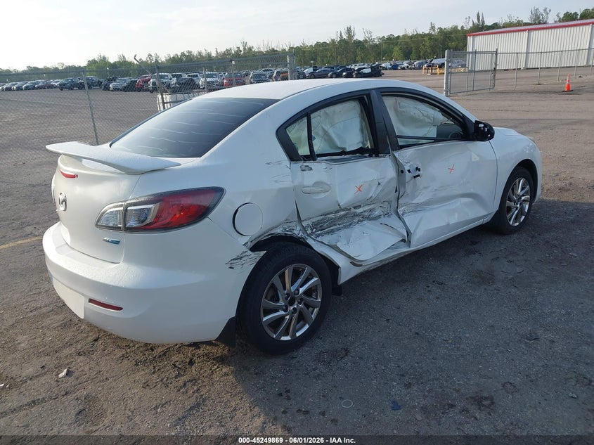 Vin: jm1bl1v74d1780497, lot: 45747672, mazda mazda3 i touring 20134