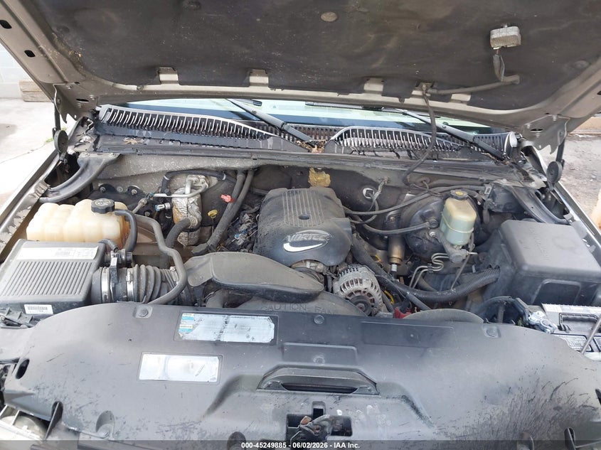 2002 CHEVROLET SILVERADO TRUCK 5.3L V-8 285HP