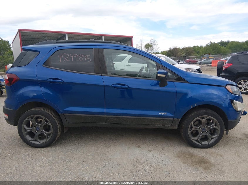 2018 Ford Ecosport Ses VIN: MAJ6P1CL3JC205402 Lot: 45249895