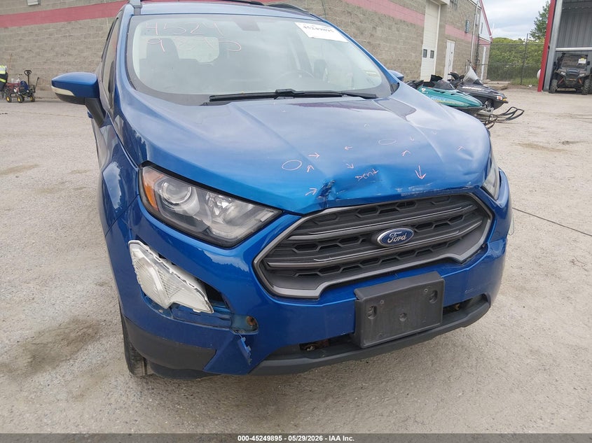 2018 Ford Ecosport Ses VIN: MAJ6P1CL3JC205402 Lot: 45249895