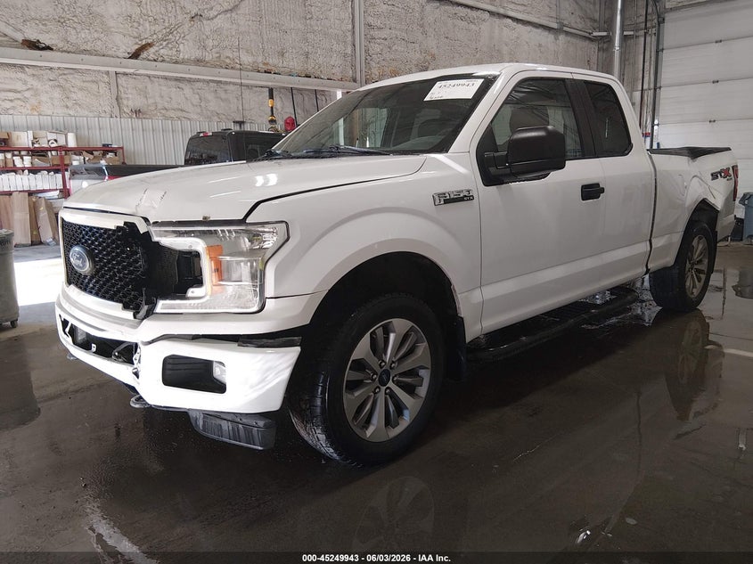 Vin: 1ftex1ep2jkf82413, lot: 45747746, ford f-150 xl 20182