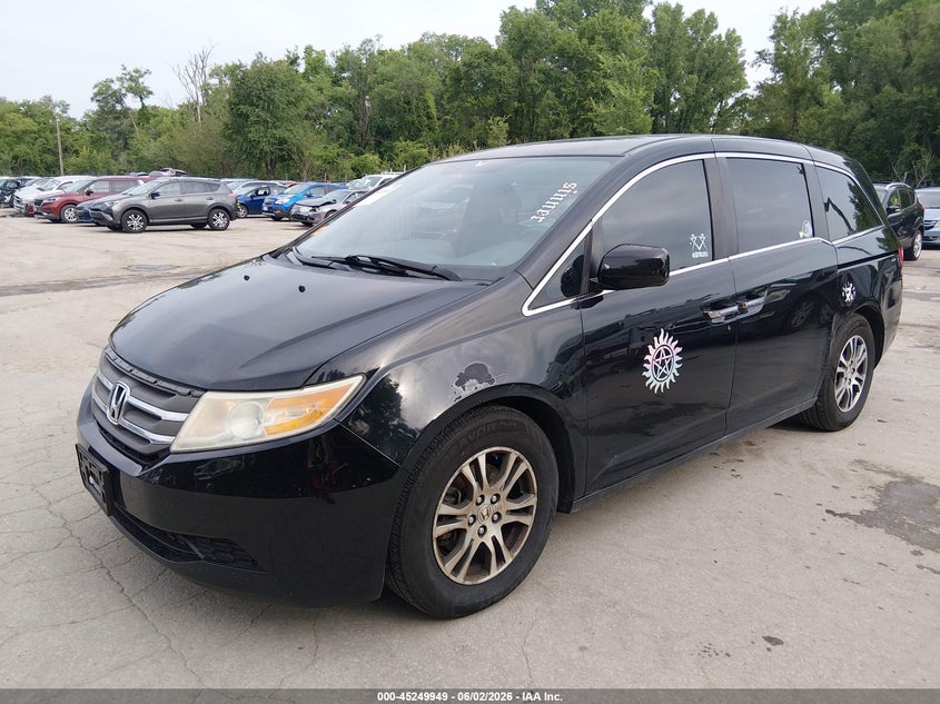 Vin: 5fnrl5h45db066490, lot: 45747752, honda odyssey ex 20132
