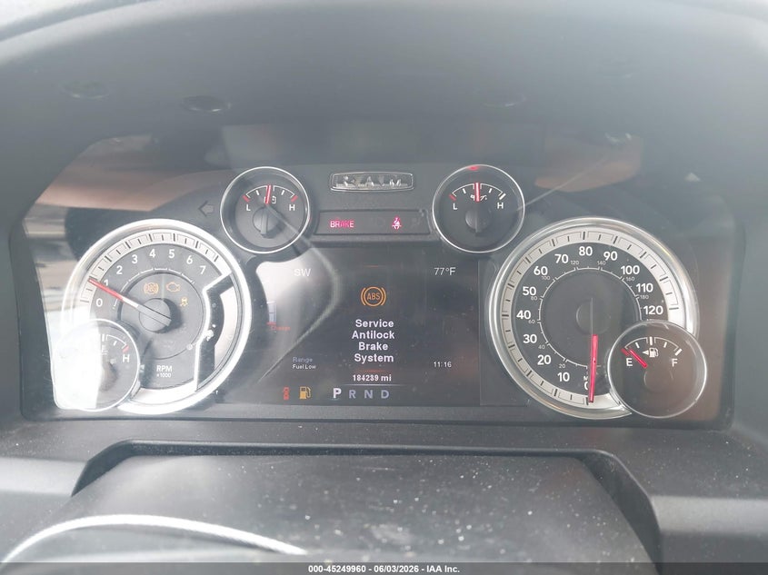 2013 RAM 1500 auction photo 7