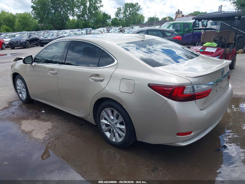 Vin: jthbw1gg4h2139370, lot: 45747768, lexus es 300h 20173