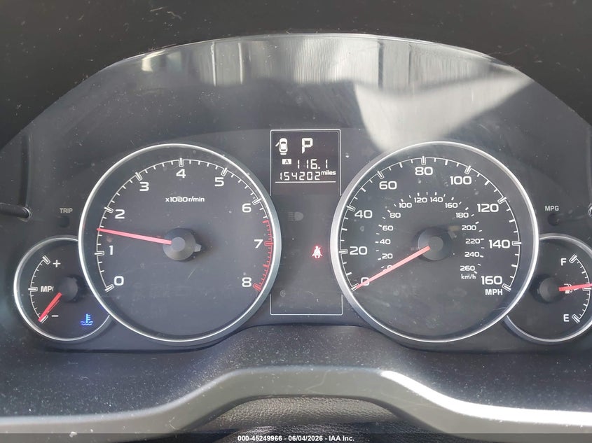 2013 Subaru Legacy 3.6R VIN: 4S3BMDA63D2006490 Lot: 45249966