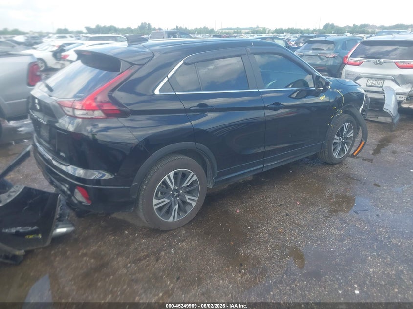 Vin: ja4atwaa1sz009692, lot: 45747774, mitsubishi eclipse cross sel s-awc 20254