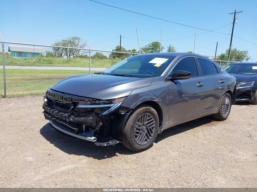 Vin: 3n1ab9cv4ty267326, lot: 45747789, nissan sentra sv 20262
