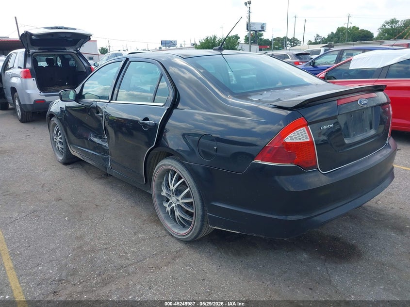 Vin: 3fahp0ha7br291908, lot: 45747790, ford fusion se 20113