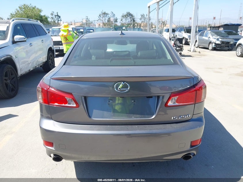 2012 Lexus Is 250 VIN: JTHBF5C20C5164596 Lot: 45250011