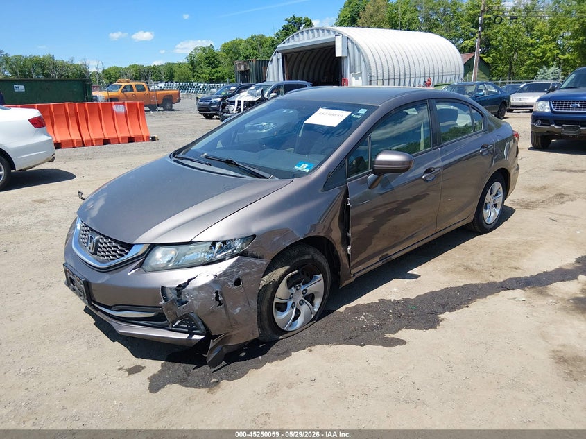 2014 Honda Civic Lx 2HGFB2F50EH559085 photo 1
