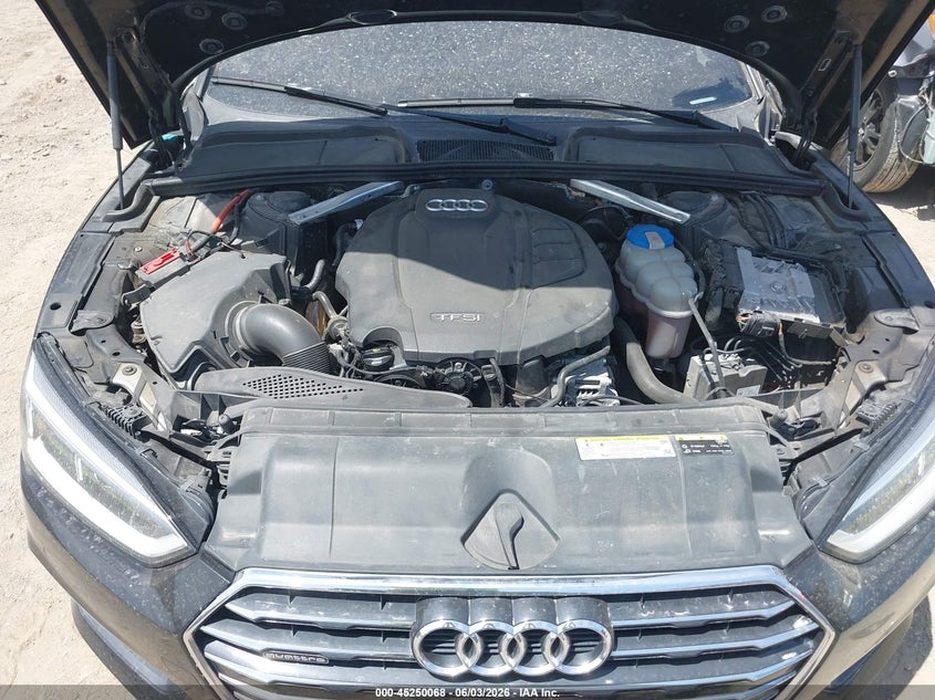2018 Audi A5 2.0T Premium VIN: WAUBNCF53JA052035 Lot: 45250068