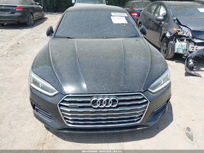 2018 Audi A5 2.0T Premium VIN: WAUBNCF53JA052035 Lot: 45250068