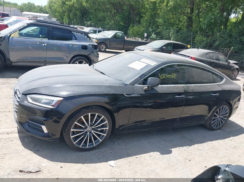 2018 Audi A5 2.0T Premium VIN: WAUBNCF53JA052035 Lot: 45250068
