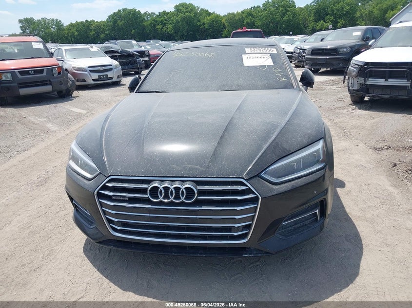 2018 Audi A5 2.0T Premium VIN: WAUBNCF53JA052035 Lot: 45250068