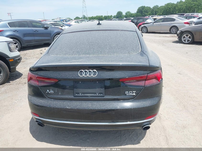 2018 Audi A5 2.0T Premium VIN: WAUBNCF53JA052035 Lot: 45250068