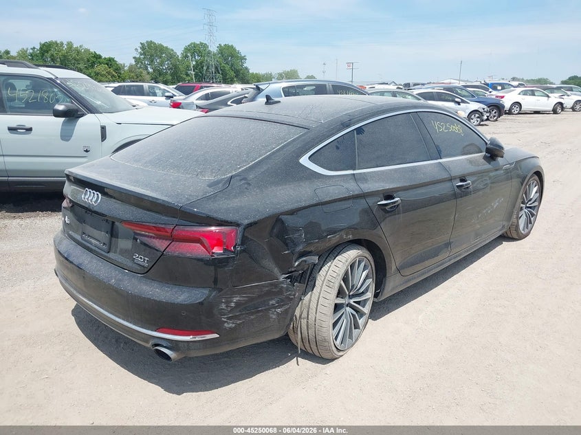 2018 Audi A5 2.0T Premium VIN: WAUBNCF53JA052035 Lot: 45250068