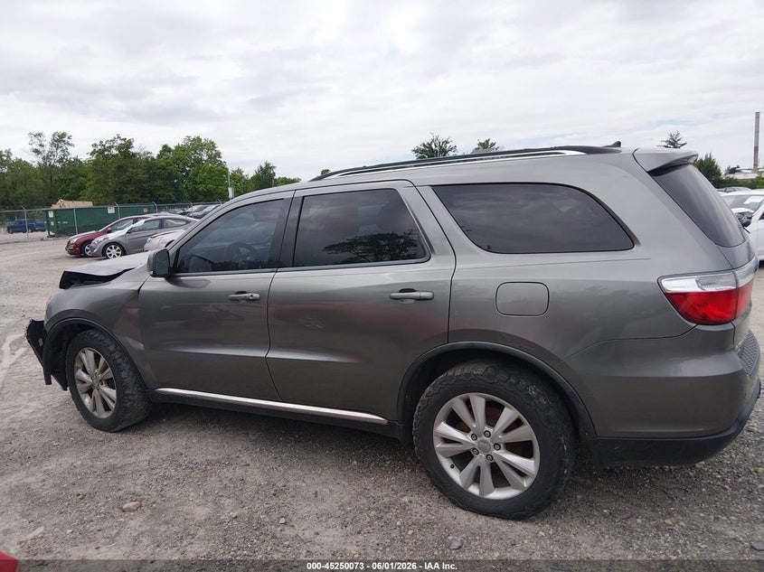 2012 Dodge Durango 5.7 Crew grey Lot 111045250073 Vin 1C4SDJDT2CC151948