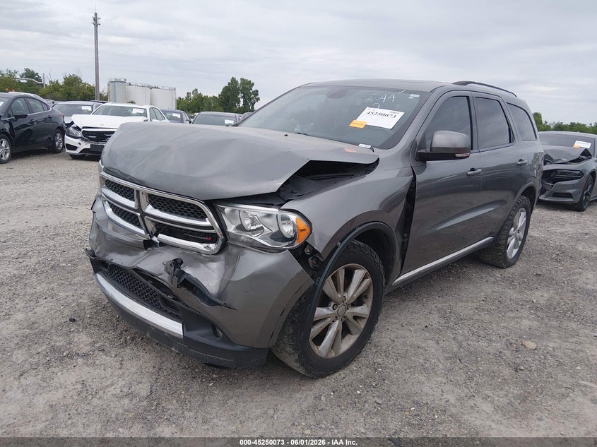 1C4SDJDT2CC151948 2012 Dodge Durango 5.7 Crew grey