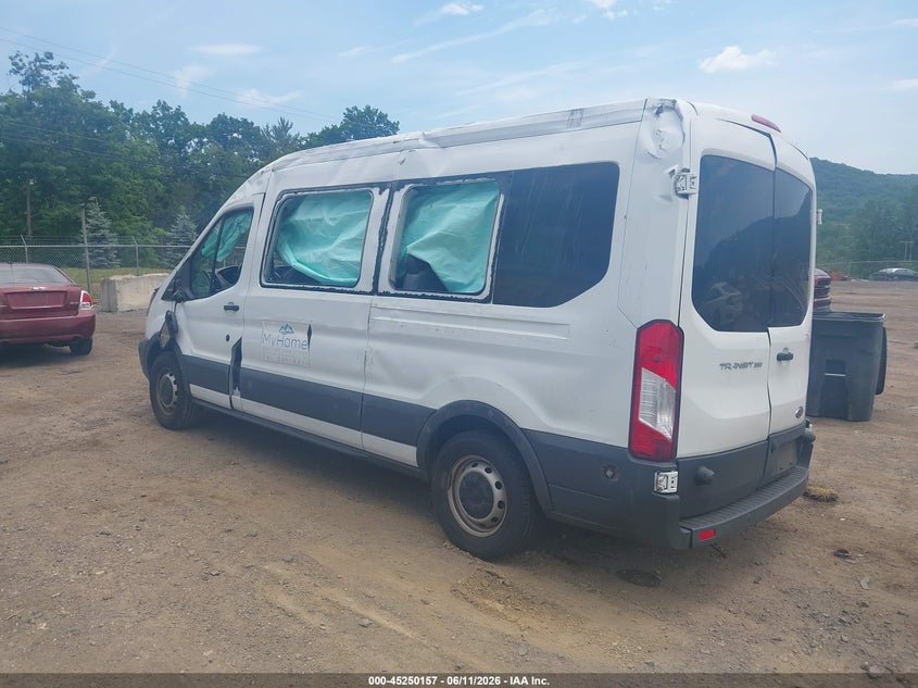 Vin: 1fbax2cm7gka49953, lot: 45747960, ford transit-350 xl 20163