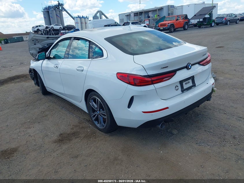 2021 BMW 228I GRAN COUPE auction photo 3