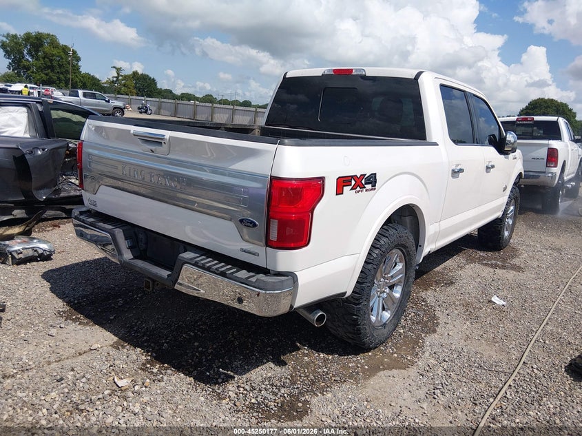 VIN 1FTEW1E4XKFC23202 2019 FORD F-150 KING RANCH