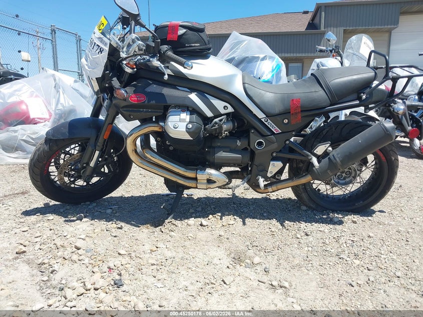 2014 Moto Guzzi Griso 1200 8V VIN: ZGULSU028EM200220 Lot: 45250178