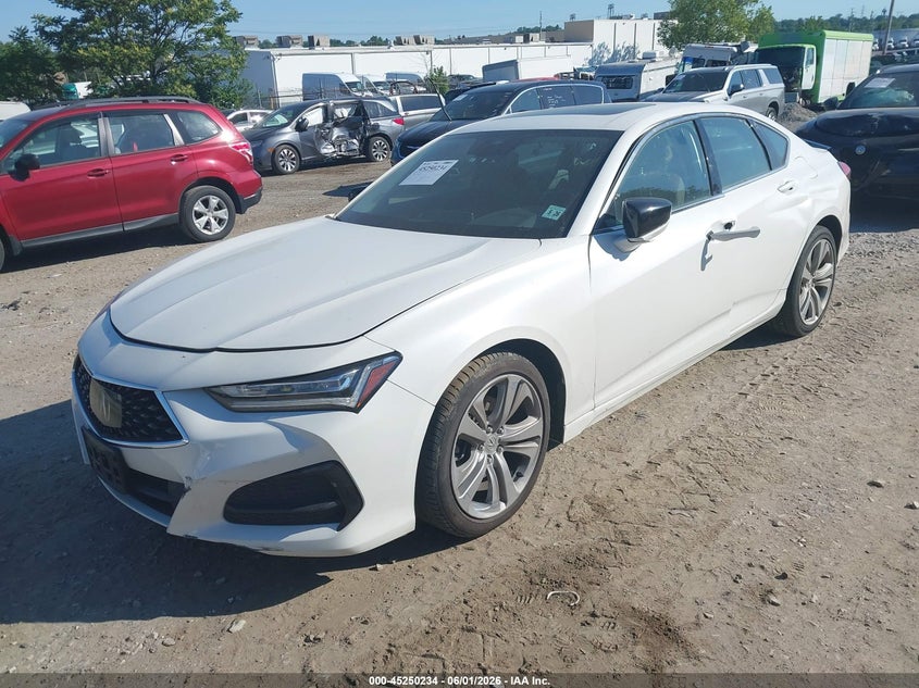 Vin: 19uub5f49ma005508, lot: 45748037, acura tlx technology package 20212