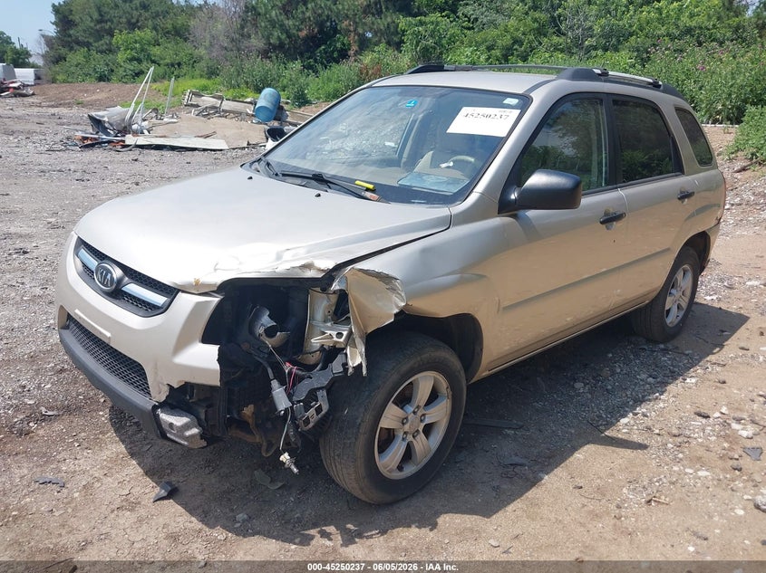 2009 Kia Sportage Lx VIN: KNDJF724697568883 Lot: 45250237