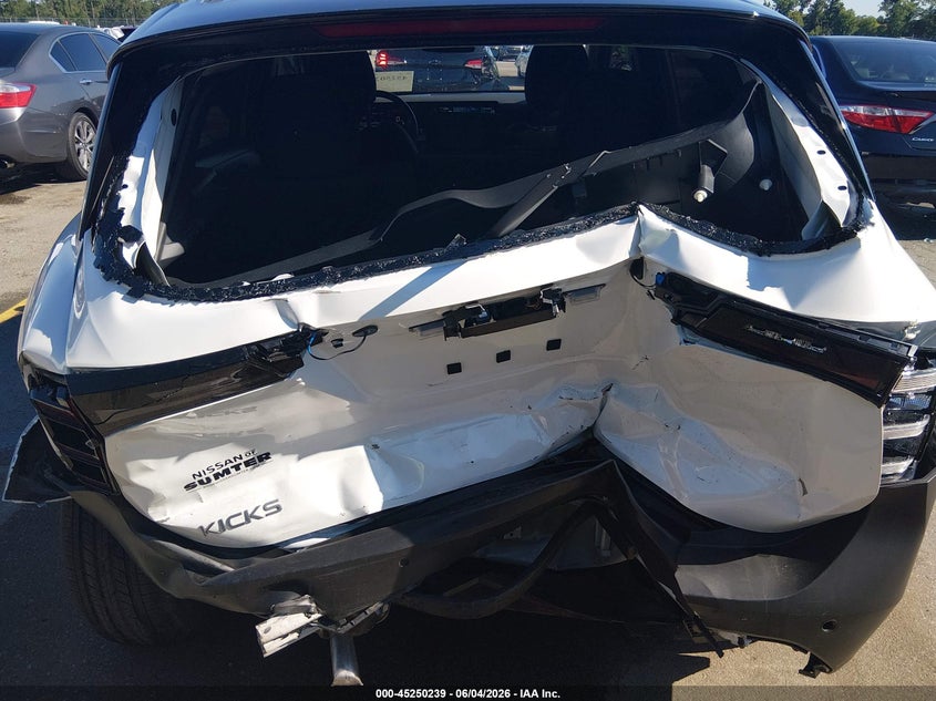 2026 Nissan Kicks Sv VIN: 3N8AP6CE7TL352868 Lot: 45250239