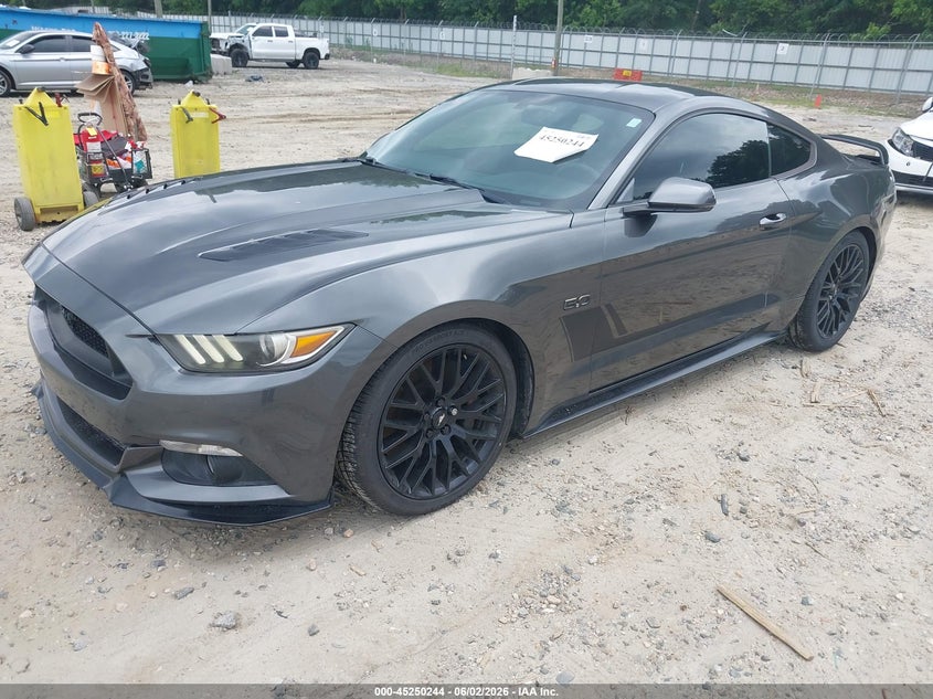 Vin: 1fa6p8cf3f5357601, lot: 45748047, ford mustang gt premium 20152