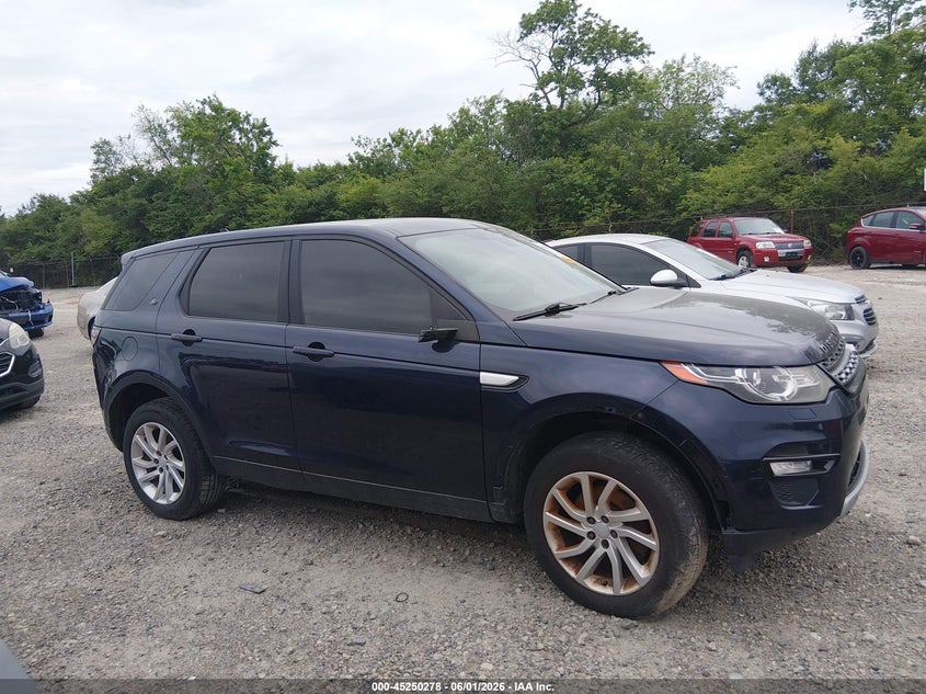 2016 Land Rover Discovery Sport Hse VIN: SALCR2BG1GH550739 Lot: 45250278