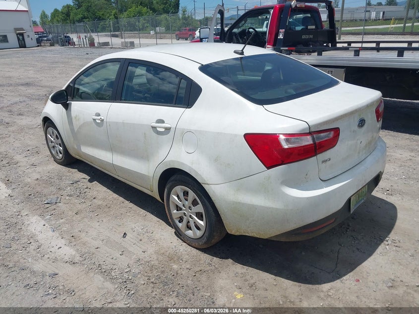 Vin: knadm4a3xc6055933, lot: 45748084, kia rio lx 20123