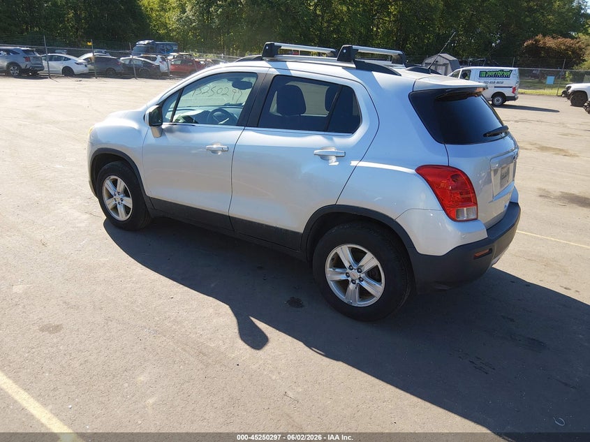 Vin: kl7cjpsb3gb509559, lot: 45748100, chevrolet trax lt 20163