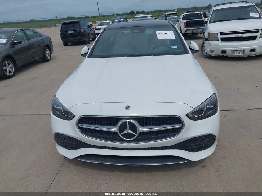 2022 Mercedes-Benz C 300 Sedan VIN: W1KAF4GB6NR031568 Lot: 45250303