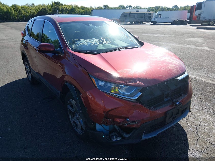 Vin: 2hkrw2h53jh643111, lot: 45748190, honda cr-v ex 20181