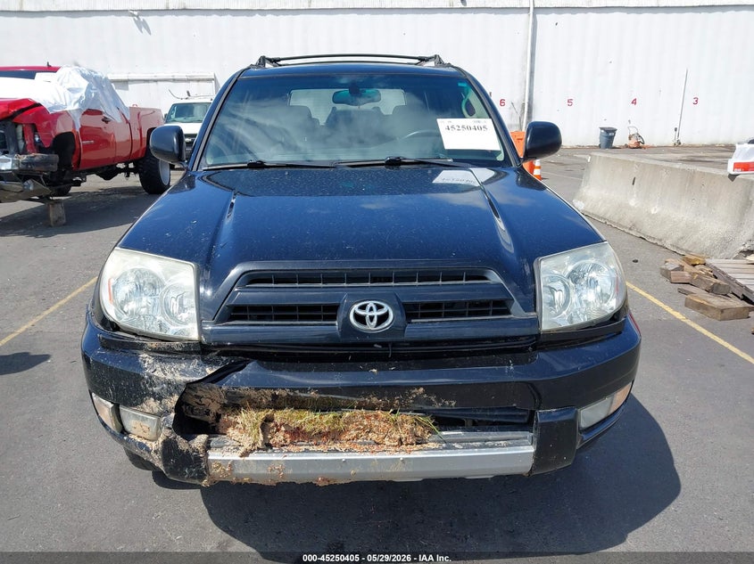 2003 TOYOTA 4RUNNER SPORT UTILITY VEHICLE 4.0L V-6 DOHC, VVT, 245HP