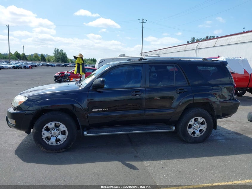 2003 TOYOTA 4RUNNER SPORT UTILITY VEHICLE 4.0L V-6 DOHC, VVT, 245HP