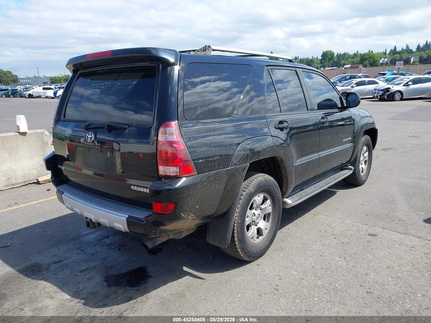 2003 TOYOTA 4RUNNER SPORT UTILITY VEHICLE 4.0L V-6 DOHC, VVT, 245HP